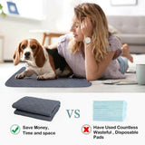 100X70cm Washable Pet Dog Pee Pad Reusable Cat Puppy Training Wee Absorbent Mat Pads Bed V201-W12910641