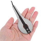 2Pcs Compact Plated Silver Jaw Harp for Adults Portable Ethnic Mouth Harp with Crisp Resonant Sound V1192-AZ-W-25422