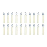 20 PCS Flameless Candles with Remote Control Realistic Warm White LED Candles Battery Powered V1294-YM0901-H35336I-20