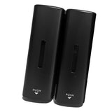 Shower Soap Dispenser 350ml 2 Chamber Leakproof Wall Mount Manual Shampoo and Conditioner Dispenser V1294-YM0901-3112250034412