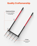 VEVOR 5 Tines Broad Fork Garden Tool U-Shaped Pitch Fork for Gardening Spading V952-HYCWJCGC5C1J0LGD6001V0