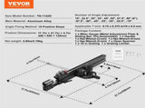 Precision Miter Gauge, Standard Slot 3/4'' x 3/8'', Aluminum Alloy Table Saw Miter Gauge with 19-35 V952-TJXQGDKS6060EZ0GRV0