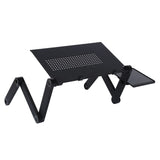 Laptop Desk with Mouse Board Portable Aluminum Alloy Adjustable Folding Computer Stand V1294-YM0901-3116200058911