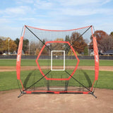 7x7 ft Baseball Softball Practice Net, Portable Baseball Training Net for Hitting Batting Catching V952-77YCWPJXLW772BBXWV0