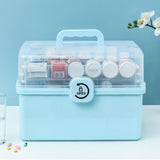 Multipurpose Storage Box Organizer Folding Tool Box/Art Crafts Case/Sewing Supplies V1369-AZ3-W-00862