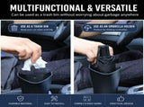 2 pcs Car interior essentials set-Grey Car Air Vent Aroma Diffuser &Black Hanging Storage Bin V888-ELOSUNG53448