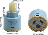 Faucet Cartridge, Ceramic Faucet Cartridge, Replacement Faucets, Replacement Inner Cartridge for V1263-JX-3156