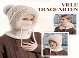 2026 New 3 in 1 Beanie Hat for Women, Upgrade Winter Balaclava Fall Winter Warm Knitted Hat Knitted V1258-DP02-C-2477