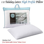 Bianca Talalay Latex High Profile Pillow V442-BCA-PILLOW-LATEXHIGH-WHITE-ST