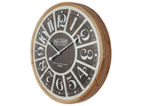 Distressed Grid Wall Clock 68x68cm V637-56002CLK
