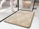 Bathroom Non Slip Mat 31.5In Entrance Door Mat Super Absorbent Thick Cushioned Underfoot Dirt V1370-AZ4-09089