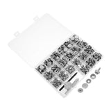 90Sets Snap Fasteners Kit for Fabric Sewing Durable Stainless Steel Canvas Snap Buttons V1366-AZ2-W-22601