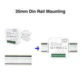 Smart Energy Meter TY Power Consumption Monitor with 2 80A CT Clamp Electricity Statistics Current V1294-YM0901-HS7028