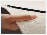 Halloween Faux Cashmere Area Rug - Festive Spooky Decor Floor Mat V1192-GMCS-0827-006