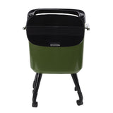 Tall Trash Can with Wheel Legs 15L Large Capacity Narrow Garbage Can for Kitchen Bathroom Living V1294-YM0901-3117250150412