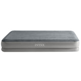 Intex Queen Dura-Beam Prestige Gray Airbed with Fastfill USB Pump 64114