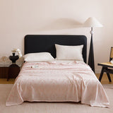 Pink Diamond Pattern Bamboo Fiber Summer Cooling Blanket 150200cm for Bed Sofa Air Conditioned Room V888-ELOSUNG54964-1