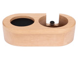 Coffee Filter Tamper Holder 58mm Aperture Coffee Knock Box Wood Texture Wooden Coffee Tamping V1294-YM0523-3113220050611