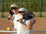 Fiberglass Pickleball Racket Set Pickleball Paddle with 4 Balls Style 2 V1308-DSZKI-251-3