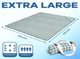 Waterproof Picnic Blanket Foldable Vegetable Print for 6 to 8 People, 203 x 203 cm V1237-ZY-818-102