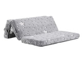 Giselle Bedding Foldable Cot Mattress for Travel Cot, Glow-in-Dark Cover MATTRESS-B-COT-FD-8-GY