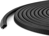 Seal Strip, 40 Feet Edge Trim, EDPM Rubber Seal Trim for Cars, Boats, Trucks, RVs, Fits Edge 1/16" V1258-DP02-C-2148