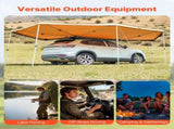270 Degree Awning, 12.4 Driver Side Vehicle Awning, Waterproof UV50 Car Side Awnings with Carry V952-QCCP2065FTSHVNUN9001V0