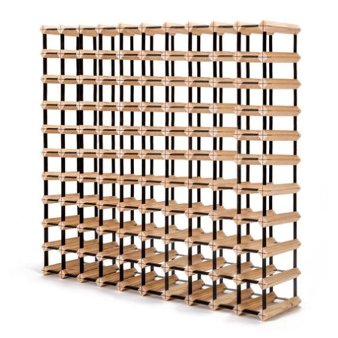 Timber Wine Rack Storage Cellar Organiser 110 Bottle V274-FT-WWR09-110