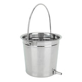 Enema Bucket Kit Stainless Steel Reusable Home Colon Cleansing Bucket for Health Care Tool 1.3L V1294-YM0703-3112230027211
