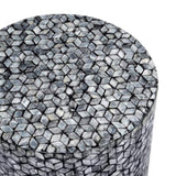 BLAKE CIRCULAR SHELL STOOL/SIDE TABLE V742-VS1