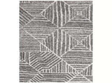 Oasis 457 Silver Rug 290x200cm - Bohemian Tribal Style, Easy to Clean Polypropylene V178-69069