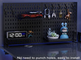 CARLA HOME 2 Pack Desk Pegboard Organizer Kit with Hooks, Tray & Mount Ideal for Office, Gaming LSB-36280