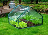 Portable mini greenhouse for plants, clear walk in garden grow tent, 36 inch plastic Greenery V1366-AZ2-W-27818