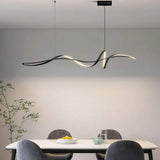 BAMDECOR A36 Modern LED Linear Chandeliers Pendant Lights with Dimmable LED and Adjustable Hanging V255-A36-L140
