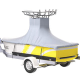 T-Top Boat Cover, Fit for 22'-24' Boat, Heavy Duty 600D Marine Grade Oxford Hard Top Cover, UV V952-XDPCGT2224116P1TVV0