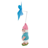 Garden Gnome Statue with Big Windmill Yard Art Sculpture Resin for Indoor Outdoor Patio Lawn Garden V1294-YM0901-3111240259311