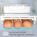 Egg Storage Rack Drawer Egg Storage Safety Durable Kitchen Egg Storage Container Fridge Egg Drawer V1294-YM0717-10096416