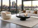 Interior Ave - Luna Swivel Armchair - Vanilla Oat V355-IA-OCC-LUN-NAT