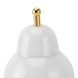 Pear Gourd Table Lamp Touch Control Stepless Dimmable 3 Light Modes Cordless Rechargeable Desk Lamp V1294-YM0901-3119240084911
