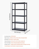 VEVOR Storage Shelves 18" D x 36" W x 72" H 5-tier Garage Storage Shelving，457 x 914 x 1829mm V952-JSBSXHJ18367ZVVUXV0