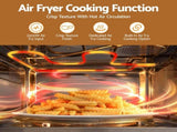 Devanti Built In Microwave Oven 30L Grill Air Fry Convection Silver MIO-IN-RR00-BK