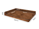 Pawz Orthopedic Dog Bed XL Coffee PT1250-CF-XL