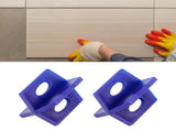 200Pcs Wall Floor Ceramic Tile Leveler Tile Leveling Tools Construction Tiling Supplies Blue V1294-YM0901-3114200068011