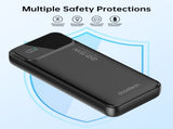 CHOETECH B729 20000mAh Power Bank PD22.5W with Digital Display V28-ELECHOB729