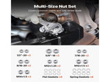 Wheel Bearing Hub Removal Tool Kit, Compatible with All Axle Bolt Hubs 5, 6, 8 Lug Hubs Buster V952-QCLGLBQYXCLTEVP6W001V0