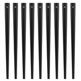 Staircase Metal Balusters, 32.28"x1"x0.2" Flat Aluminum Alloy Decorative Banister Spindles, 51 Pack V952-BPKLGZ51G322DLHBFV0
