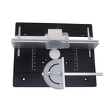Router Table Insert Board Aluminum Alloy Steel Height Adjustable Milling Trimming Machine Insert V1294-YM0703-3114230067611