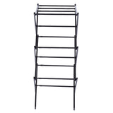 Clothes Drying Rack Expandable Carbon Steel 3 Tier Foldable Portable Laundry Rack for Clothing V1294-YM0901-3117250210011