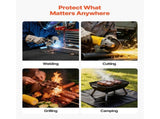 Welding Blanket, 1829mm x 2438mm Silicone Coated Fiberglass Welding Blanket, 1800&degF Heat Resistant V952-GJTCBLXWHTTCEJ8VR001V0