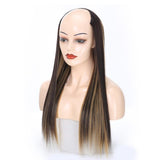 U-Shaped Long Straight Half Wig - Headgear In 4H27 Colour PRL-6099407550DBT